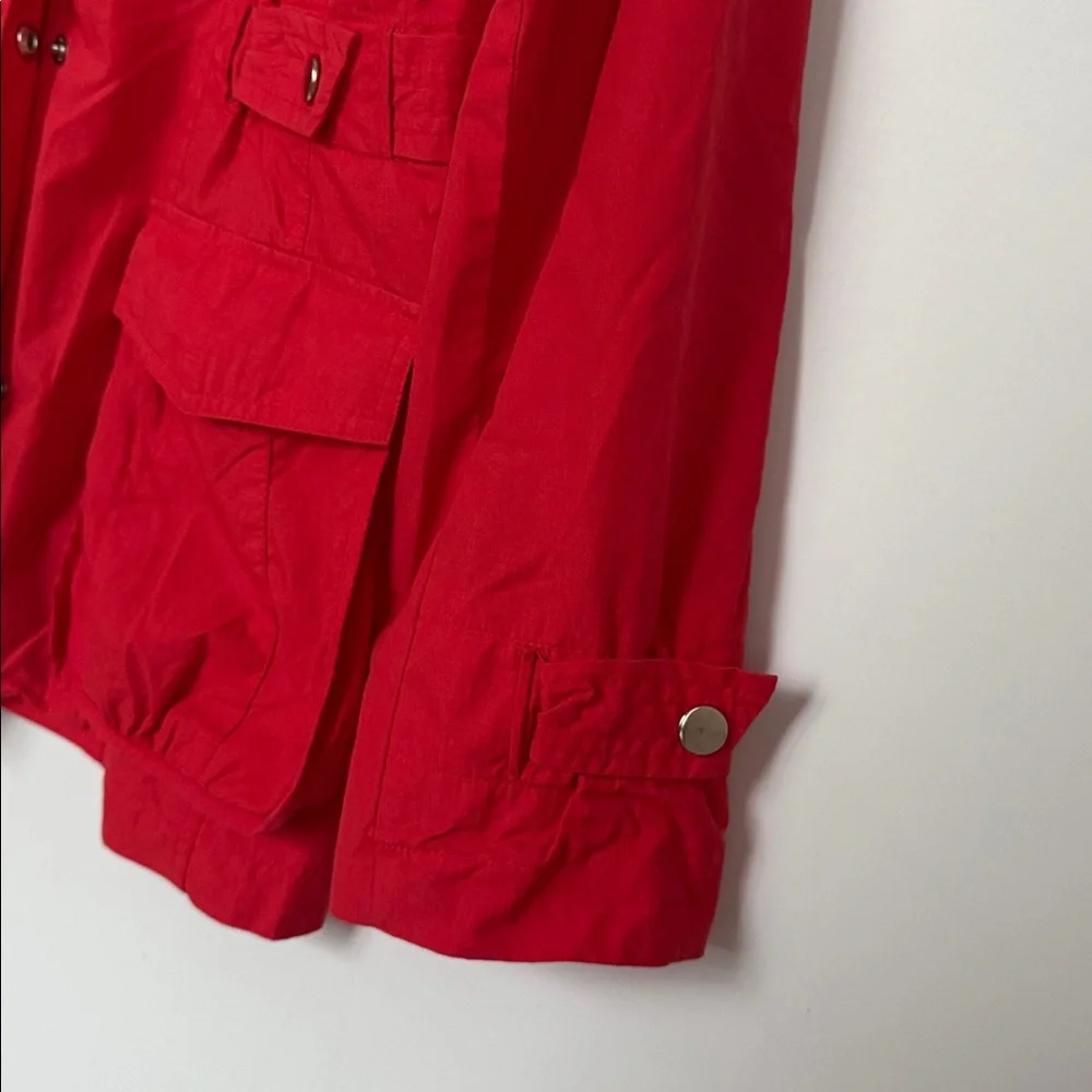Pendleton Red Utility Anorak Spring Jacket Size Large